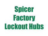 Spicer Factory Lockout Hubs 1959-1966 Ford D44